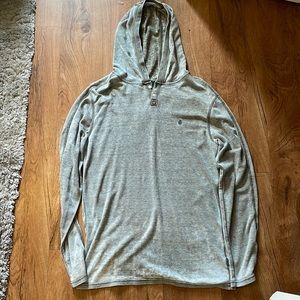 Volcom, long sleeve, M, cotton polyester blend.